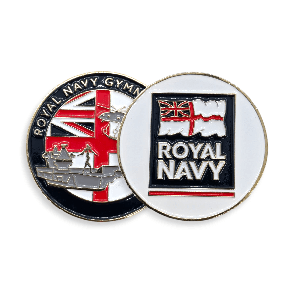 royal navy custom coins