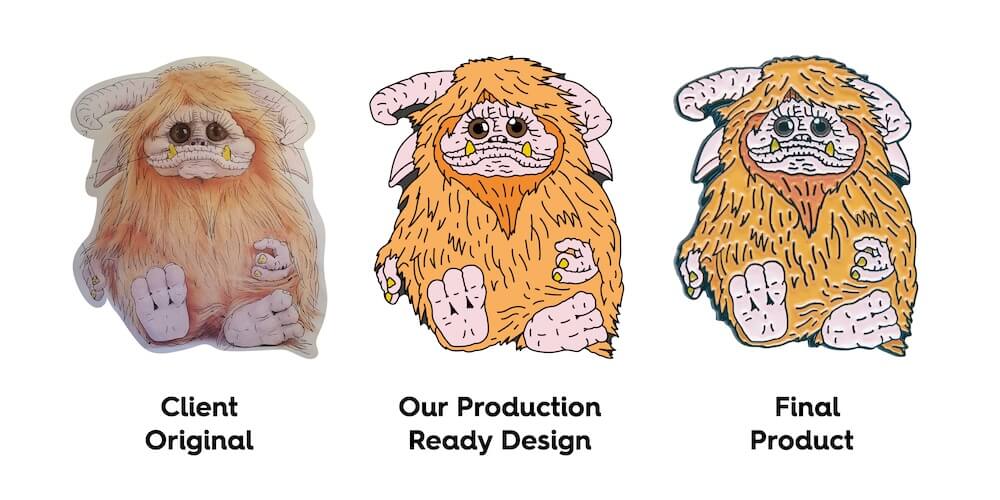 From client image to final product.