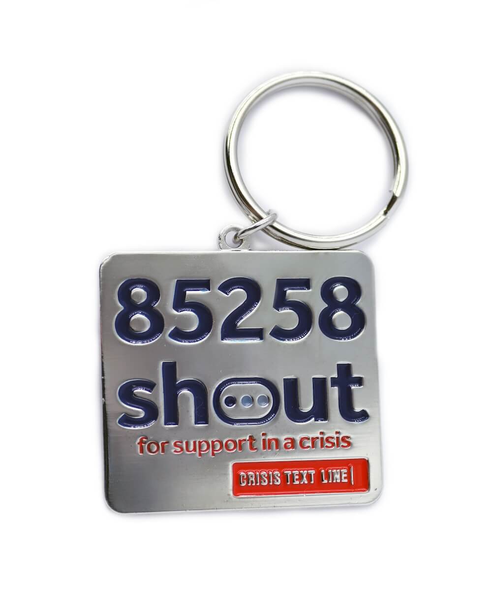 Shout out mental health keyring