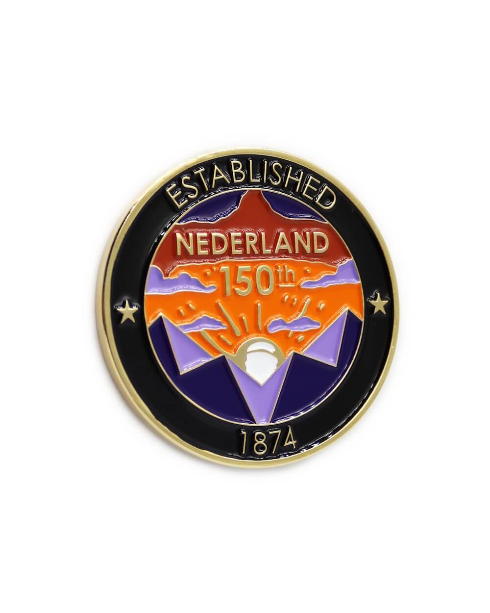 hiking walking challenge coin