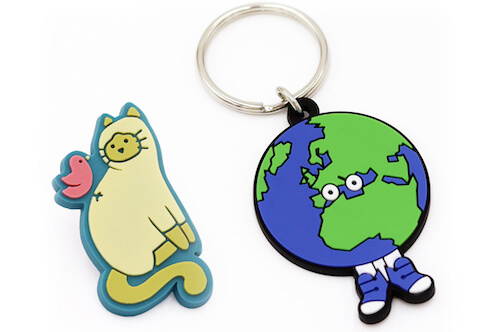 Soft PVC cat badge