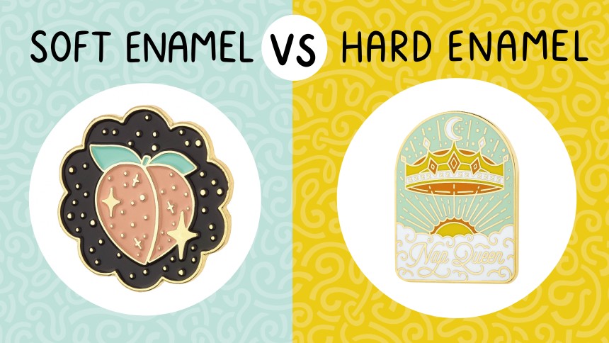 Soft Enamel vs Hard Enamel Pins - The Experts Explain - Made by Cooper