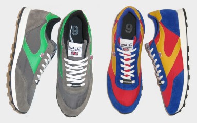 Casual Connoisseur Walsh Trainers with Made by Cooper produced lace tags.