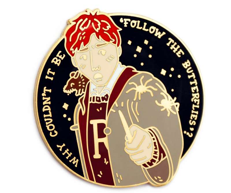 A Harry Potter pin badge that wasn't as expensive as you think.