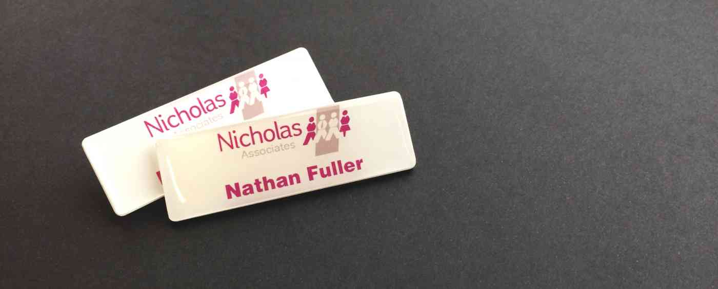 Express Name Badges Made by Cooper