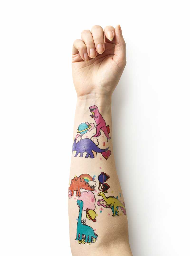 Custom made Colour Temporary Tattoos - Made by Cooper
