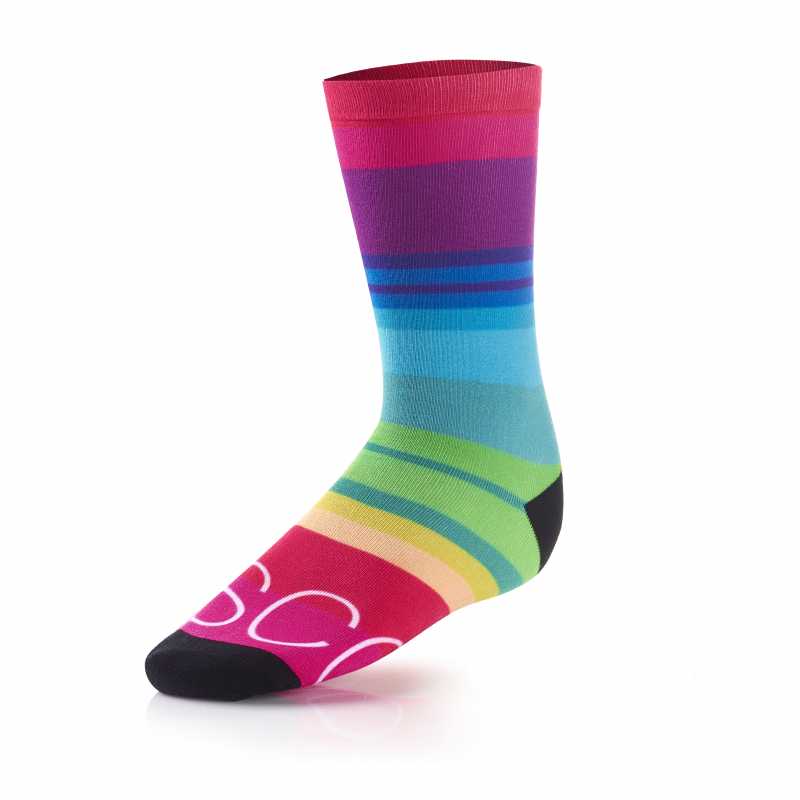 Sublimated Custom Socks Made by Cooper