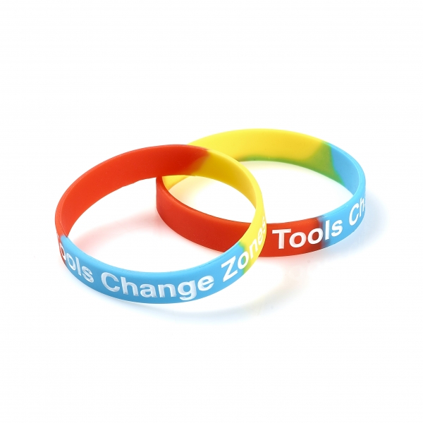 Charity Rubber Wristbands Made by Cooper